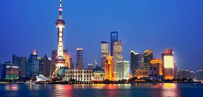 Китайский город Шанхай