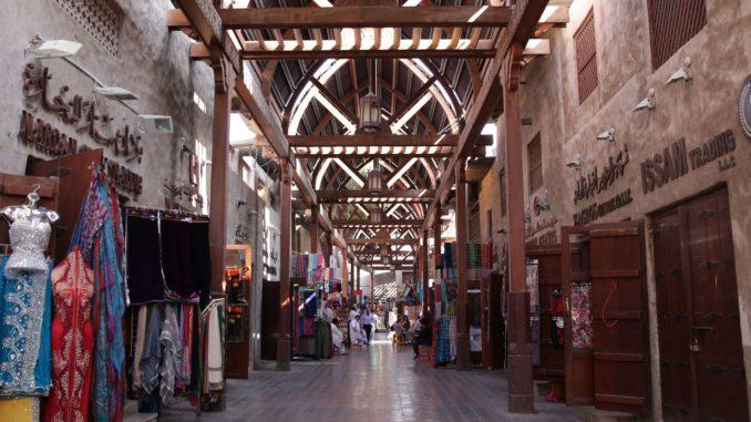 Текстильный рынок Дубая