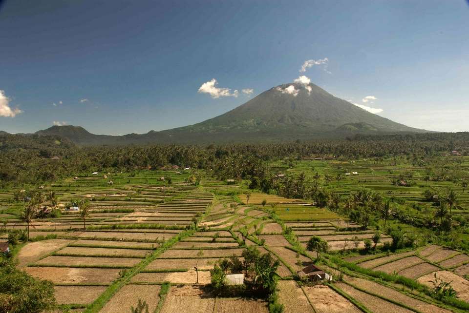 Вулкан на Бали
