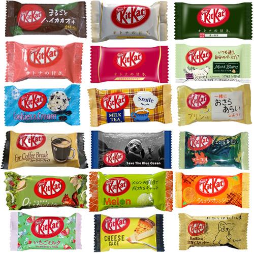 Необычные вкусы KitKat